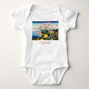 Katsushika Hokusai - Gotenyama, Tokaido, Shinagawa Baby Bodysuit