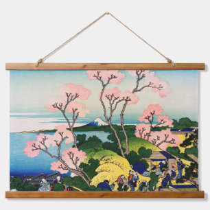 Katsushika Hokusai - Gotenyama, Tokaido, Shinagawa Hanging Tapestry