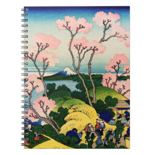 Katsushika Hokusai - Gotenyama, Tokaido, Shinagawa Notebook