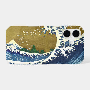 Katsushika Hokusai - Grande vague colorée