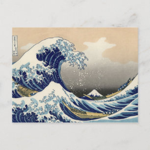 Katsushika Hokusai, Great Wave Postcards