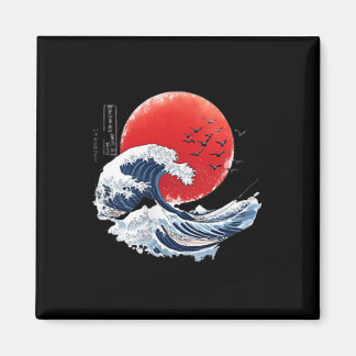 Katsushika Hokusai Japanese Great Wave Men Women K Magnet