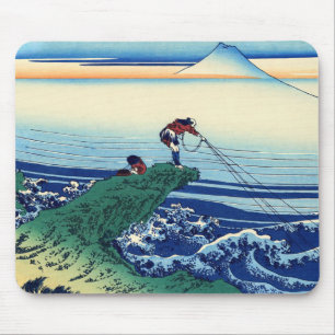 Katsushika Hokusai - Kajikazawa in Kai province Mouse Pad