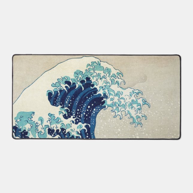 Katsushika Hokusai - La Grande vague au large de K (Recto)