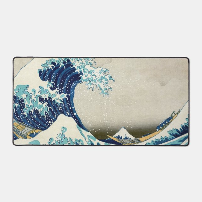 Katsushika Hokusai - La Grande vague au large de K (Recto)