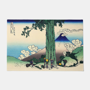 Katsushika Hokusai - Mishima Pass in Kai Province Doormat