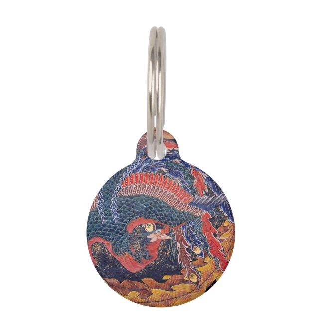 Katsushika Hokusai--Phoenix Pet Tag (Front)