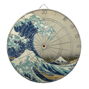 Katsushika Hokusai: The Great Wave at Kanagawa Dartboard