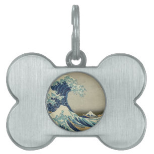 Katsushika Hokusai: The Great Wave at Kanagawa Pet Tag