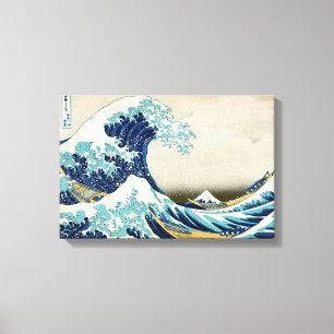 Katsushika Hokusai - The Great Wave off Kanagawa Canvas Print