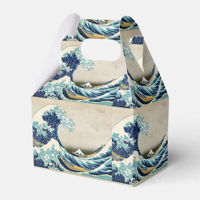 Katsushika Hokusai - The Great Wave off Kanagawa Favor Box (Front Side)