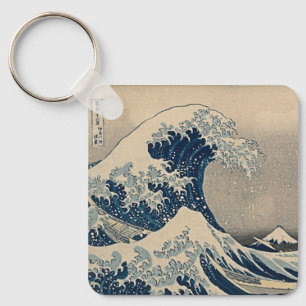 Katsushika Hokusai. The Great Wave off Kanagawa   Keychain