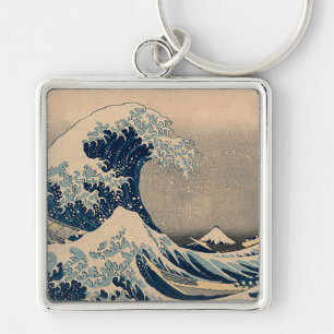 Katsushika Hokusai. The Great Wave off Kanagawa Keychain