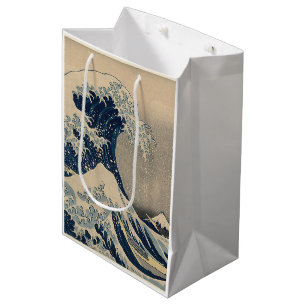 Katsushika Hokusai. The Great Wave off Kanagawa   Medium Gift Bag