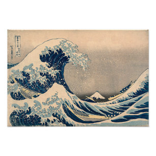 Katsushika Hokusai. The Great Wave off Kanagawa   Photo Print