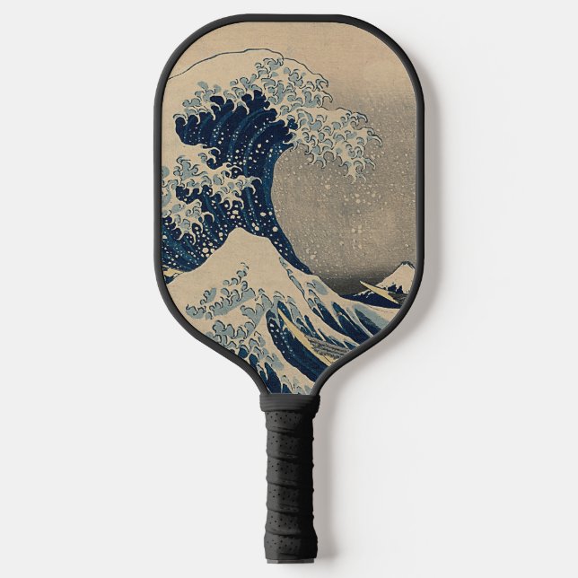 Katsushika Hokusai. The Great Wave off Kanagawa    Pickleball Paddle (Front)