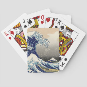 KATSUSHIKA HOKUSAI - The great wave off Kanagawa Playing Cards