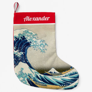 Katsushika Hokusai - The Great Wave off Kanagawa Small Christmas Stocking