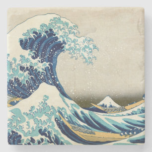 Katsushika Hokusai - The Great Wave off Kanagawa Stone Coaster