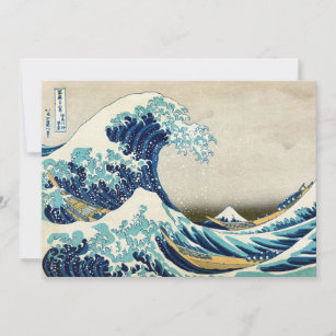 Katsushika Hokusai - The Great Wave off Kanagawa Thank You Card