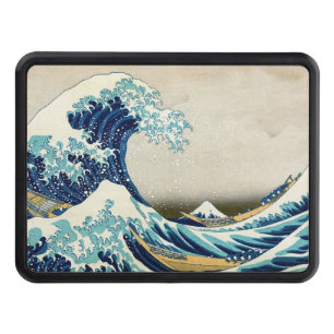 Katsushika Hokusai - The Great Wave off Kanagawa Trailer Hitch Cover