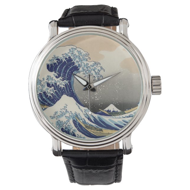 KATSUSHIKA HOKUSAI - The great wave off Kanagawa Watch (Front)