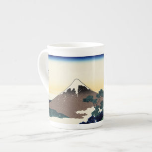 Katsushika Hokusai. The Inume Pass in Kai Provinc Bone China Mug