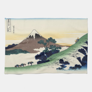 Katsushika Hokusai. The Inume Pass in Kai Provinc Kitchen Towel