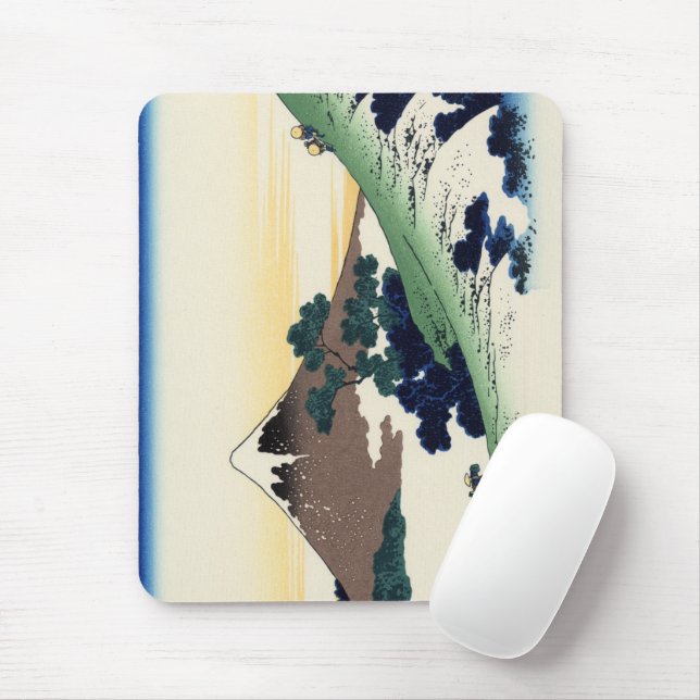 Katsushika Hokusai.  The Inume Pass in Kai Provinc Mouse Pad (With Mouse)