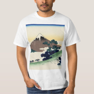 Katsushika Hokusai. The Inume Pass in Kai Provinc T-Shirt