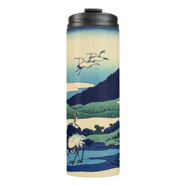 Katsushika Hokusai - Umegawa in Sagami province Thermal Tumbler (Front)