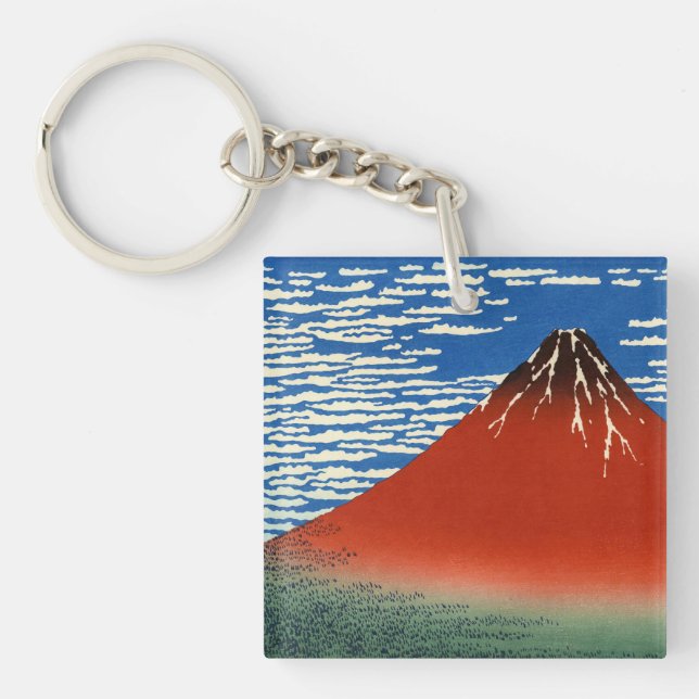 Katsushika Hokusai - Vent Fin, Matin Clair (Devant)