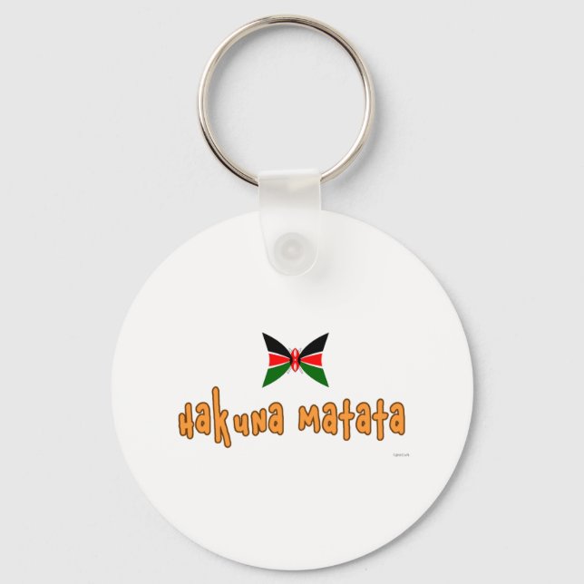 KattCraft: Hakuna Matata Keychain (Front)