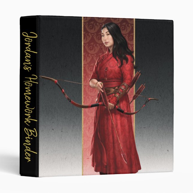 Katy Bow & Arrow Binder (Front/Spine)