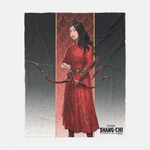 Katy Bow & Arrow Fleece Blanket