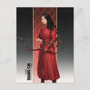 Katy Bow & Arrow Postcard