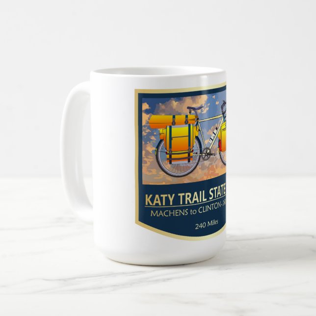 Katy Trail (bike2)2 Coffee Mug (Front Left)