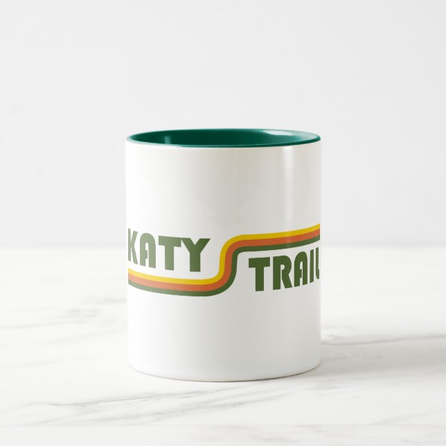 Katy Trail Missouri Two-Tone Coffee Mug (Center)