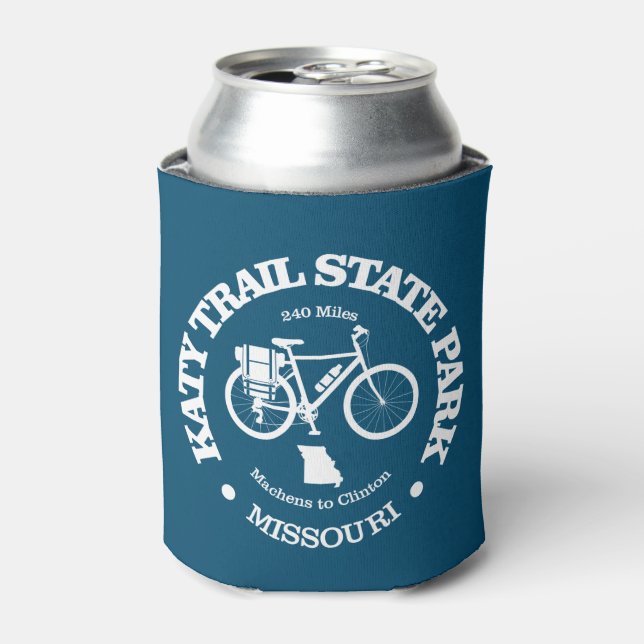 Katy Trail State Park (cycling) Can Cooler (Can Front)