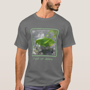 Katydid Grasshopper Personalized T-Shirt