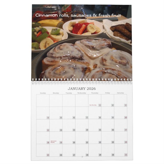 Katy's Kitchen 2013 Calendar (Jan 2026)