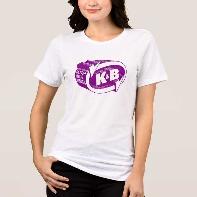 Katz & Bestoff "K&B" 1960's Tri-Blend Shirt (Front)