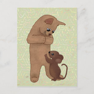 Katz und Maus Postcard