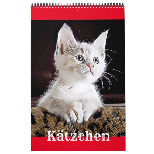 KÄTZCHEN KATZEN WELPEN - Kalender Calendar (Cover)
