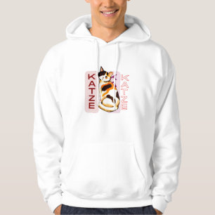 Katze, Simple Elegant Cute Cat Mom Gift Hoodie