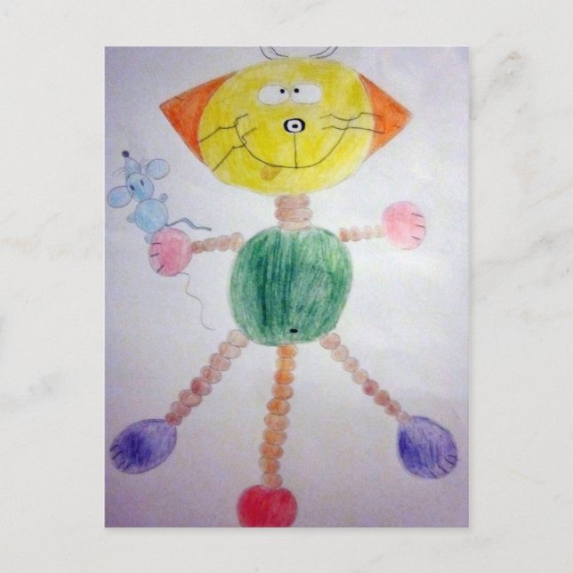 Katze und Maus Postcard (Front)