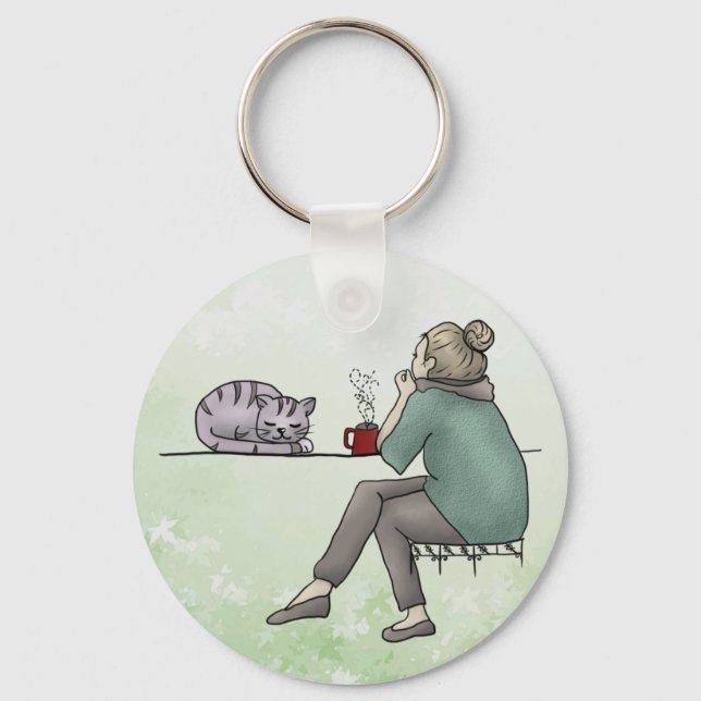Katzenleben Keychain (Front)