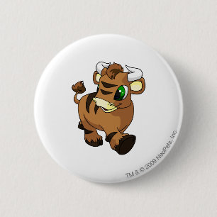 Kau Brown 2 Inch Round Button