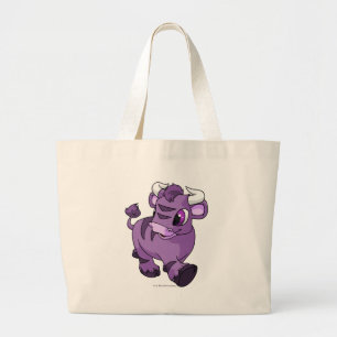 Kau Purple Large Tote Bag