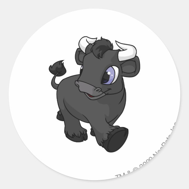 Kau Shadow Classic Round Sticker (Front)